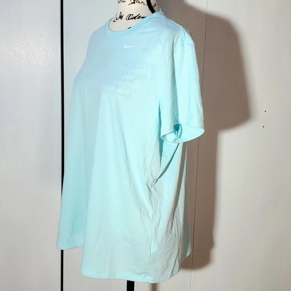 Nike- Womens Nike Logo Dri-Fit Seafoam Green workout Active Top Sz.XXL - Picture 4 of 7